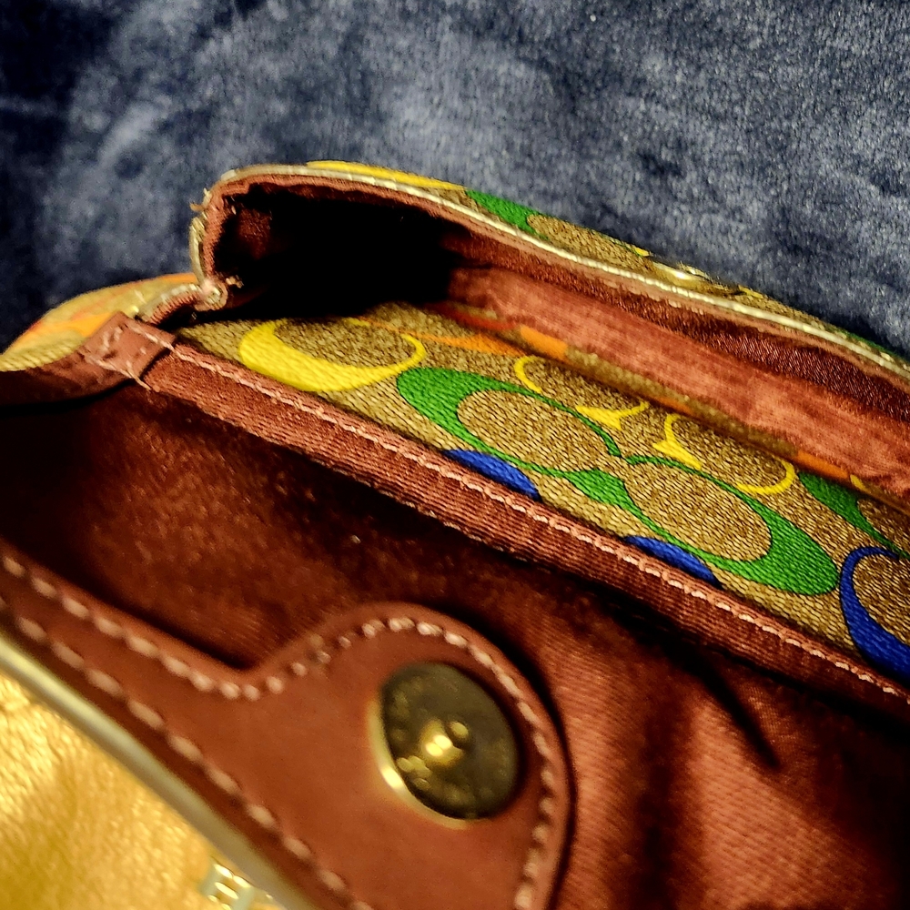 Coach Pennie Backpack 22 In Rainbow - Picture 7 of 8